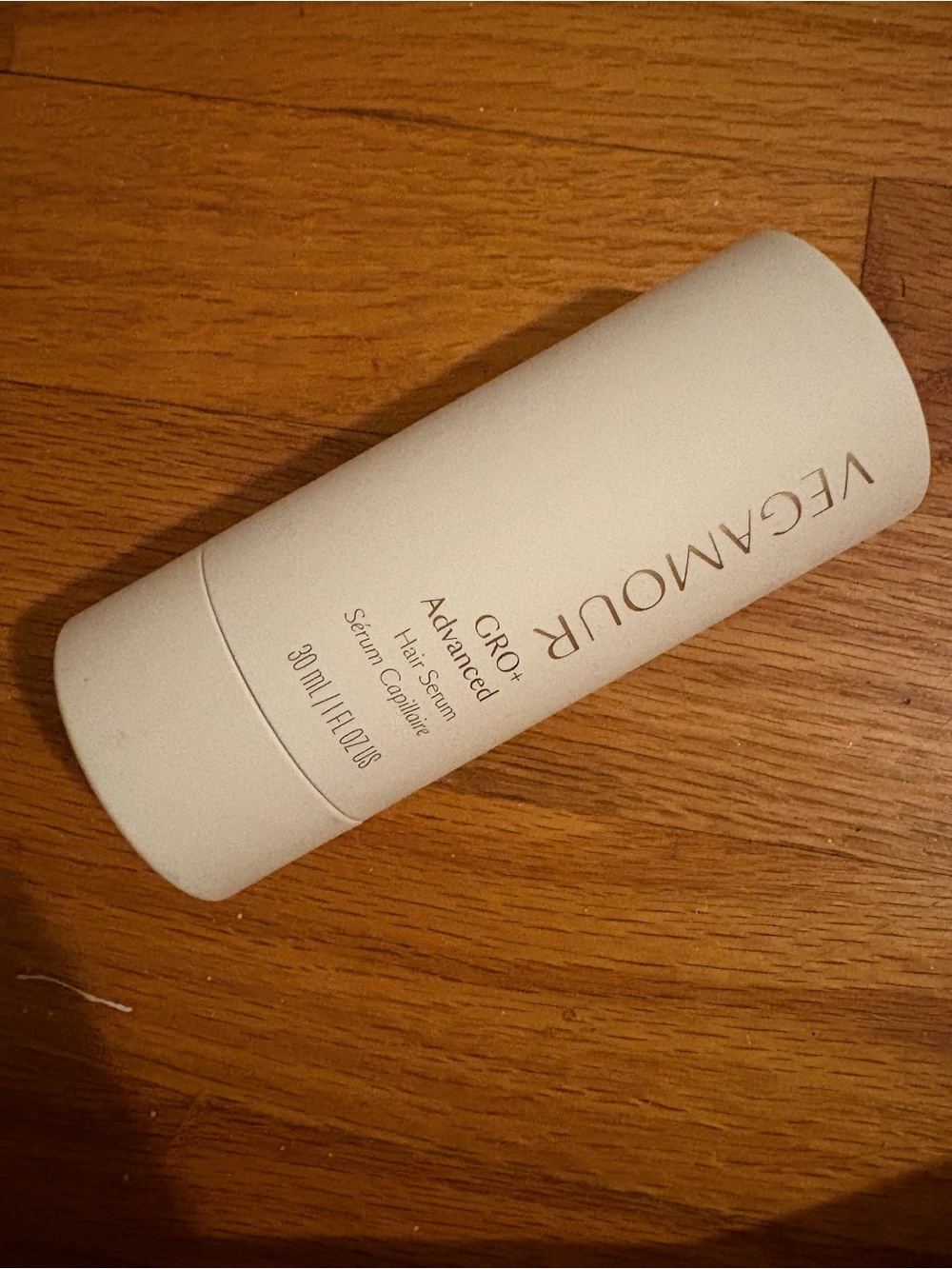 VEGAMOUR GRO+ Advanced Hair Serum - Cream/Taupe Bottle